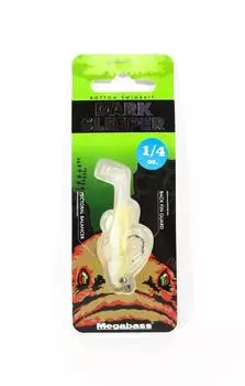 Megabass Soft Lure Dark Sleeper 2,4 дюйма 1/4 унции Shirauo (2505)