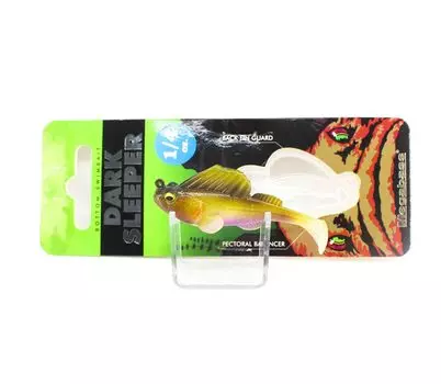 Megabass Soft Lure Dark Sleeper 2,4 дюйма 1/4 унции Wakasagi (2529)