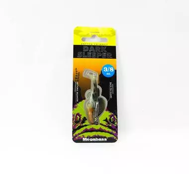 Megabass Soft Lure Dark Sleeper 2,4 дюйма, 3/8 унции Haze (2369)