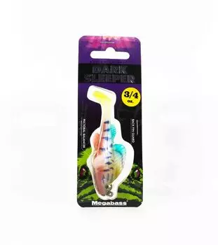Megabass Soft Lure Dark Sleeper 3 дюйма 3/4 унции Biwako Yoshinobori (1196)