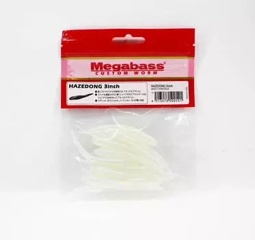 Megabass Soft Lure Hazedong 3 Inches Ghost Shad Solid (0541)