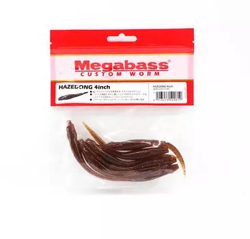 Megabass Soft Lure Hazedong 4 дюйма Ebimiso Red Flake (0619)