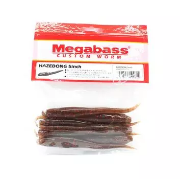 Megabass Soft Lure Hazedong 5 дюймов Ebimiso Red Flake (0749)