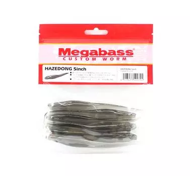 Megabass Soft Lure Hazedong 5 дюймов, корица/твердый (0794)
