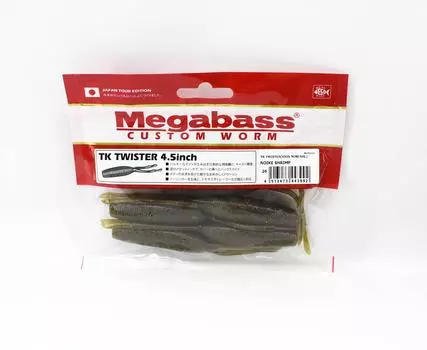 Megabass Soft Lure TK Twister 4,5 дюйма Noike Shrimp (3992)