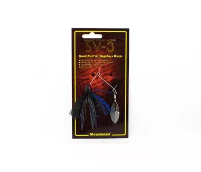 Megabass Spinner Bait SV 3 1/4 унции SW черный синий (3233)