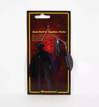 Megabass Spinner Bait SV 3 5/8 унции DW Черный Синий (3837)