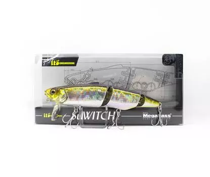 Megabass Suwitch 137 Сочлененная плавающая приманка GG Tennessee Shad (2186)
