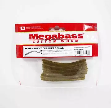 Megabass Tournament Crawler 3,5-дюймовая мягкая приманка Noike Shrimp (3038)