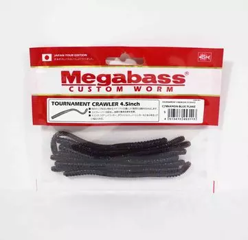 Megabass Tournament Crawler 4,5-дюймовая мягкая приманка Cinnamon Blue F (3113)