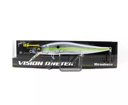 Megabass Vision 110 Oneten Regular Медленная плавающая приманка GP Sexy Shad (8417)