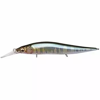 Megabass Vision Oneten + 1 Jr. Japanese Silver Lotus P1, 3.9 inches (98 mm)