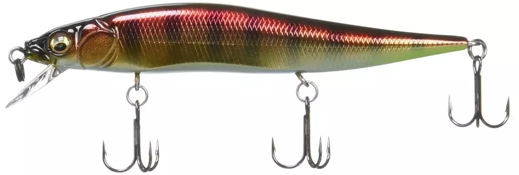 Megabass Vision OneTen Jr. Lure, M, End Max, 3.9in, 3/8oz, 1pc, Bass, J Hook, Jerkbait, Fishing