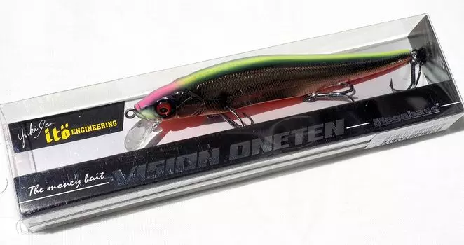 Megabass VISION ONETEN UOYA Оригинальный цвет Видимый (SP-C) (#111 Золото)
