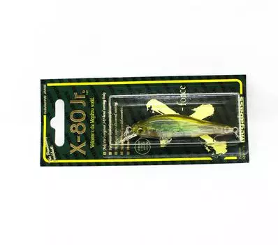 Megabass X-80 JR Suspend Minnow Lure GP Invisible Wakasagi (0098)