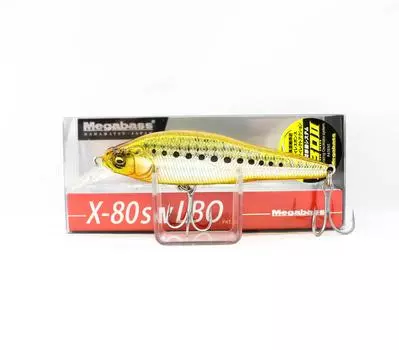 Megabass X-80 SW LBO медленно тонущий приманочный жир Surdine (7781)