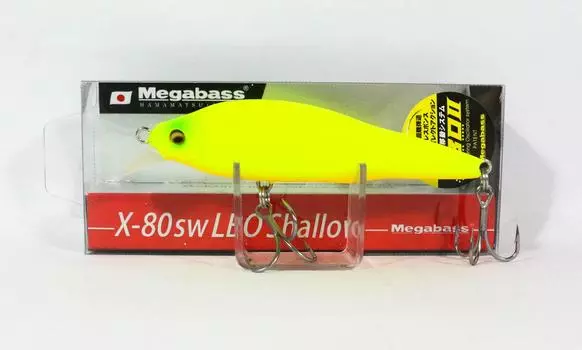 Megabass X-80 SW LBO Мелкотонущая тонкая приманка (9970)