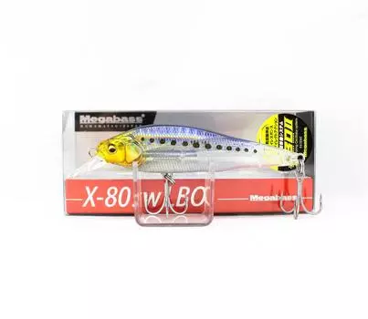 Megabass X-80 SW LBO Slow Sinking Lure HT Maiwashi (7750)