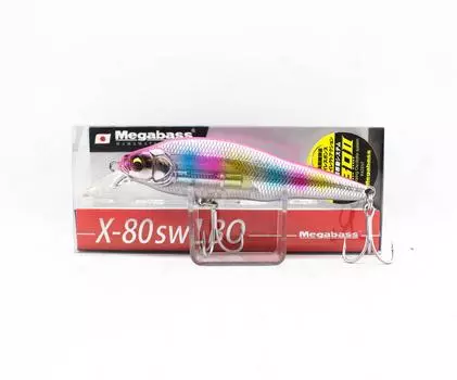 Megabass X-80 SW LBO Тонущая приманка GG Pink Candy (9765)