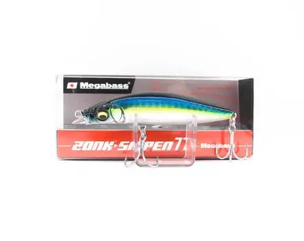 Megabass Zonk Sinpen 77 Тонущая приманка GG Круизный синий (3115)