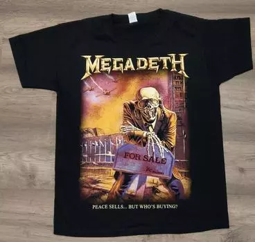 Megadeth Peace продает, но кто покупает футболку XXL