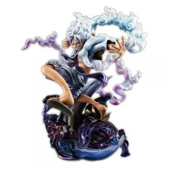 Megahouse One Piece Gear Five Monkey Luffy Pirate Portrait Collector Figure - - WA-Maximum - D.