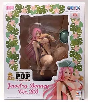 Megahouse One Piece Купальник Красавицы Красота Ювелирные Изделия Бонни Ограниченный Выпуск Поли Фигурка Многоцветный Портрет Пиратов