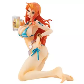 Megahouse One Piece LIMITED EDITION Nami 20th Anniversary окрашенная полная фигурка Portrait.Of.Pirates Ver.BB_SP