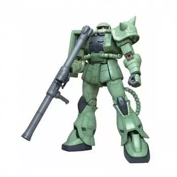 Мегаразмерная модель Zaku Suit 1/48 MS-06F серийное производство (Мобильный Гандам) зелёный