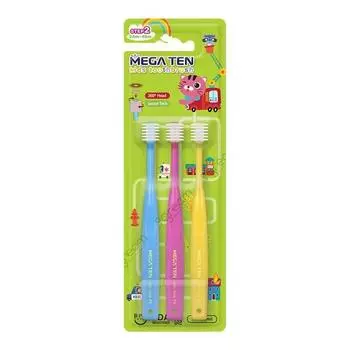 Megaten Kids 360 Детский Yu Brothers 2 Step 3P, Небесно-Голубой + Розовый + Желтый, 1, 3