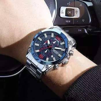 MEGIR 2021 спортивные мужские часы лучший бренд класса люкс водостойкий деловой хронограф военные наручные часы мужские часы Reloj Hombre