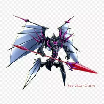 Меха Юги Муто Ю-ги-о! Коллекционная карточная игра, железные нашивки для одежды, наклейки с аппликациями на одежду, термочувствительная нашивка на заказ