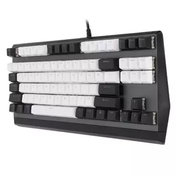 Механическая клавиатура 87 клавиш RGB подсветка красный переключатель проводной USB компьютерные принадлежности для Win 2000