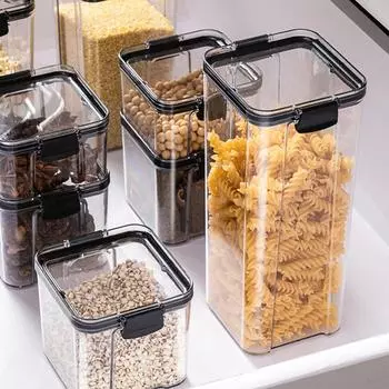 Механическая клавиатура колпачки клавиш и переключатель замок ящик для хранения прозрачный антикоррозийный и влагостойкий штабелируемый герметичный