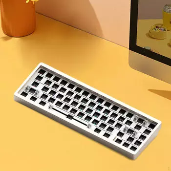 Механическая клавиатура, компьютерная клавиатура, высокопроизводительная 65 клавиш, проводная USB-клавиатура, клавиатура с подсветкой