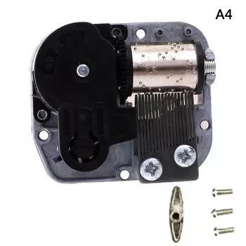 Механическая музыкальная шкатулка Diy Windup Sankyo Музыкальное движение + винты + ключ