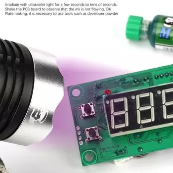 Механическая печатная плата Зеленая УФ-фоточувствительная маска чернил Набор отверждаемых припоев BGA Зеленое масло Печатная плата Паста-флюс Масло