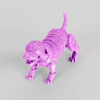 Механические игрушки-животные, напечатанные на 3D-принтере, украшения для дома, модельные игрушки One Size