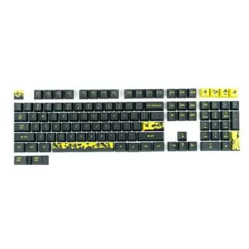 Механические колпачки для клавиатуры OEM-профиль 108 клавиш Dye Sub KeyCaps совместимы с MX GK61 64 68 96 126 для Ke