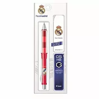 Механический карандаш ФУТБОЛЬНЫЕ КАНЦТОВАРЫ Doctor Grip CL Cover Real Madrid [набор PILOT] (красный) П-2968-54