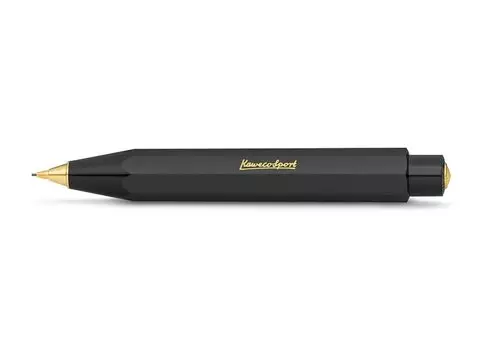 Механический карандаш Kaweco Classic Sports Black, оригинальный импортный продукт CSSP-BK 0,7 мм чёрный