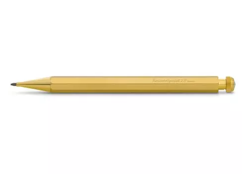Механический карандаш Kaweco, специальная латунь, подлинный импортный продукт PS-20BR 2,0 мм латунный