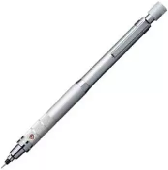 Механический карандаш Mitsubishi Pencil Kurtoga Knurling Model Silver Набор из 2 шт. M510171P.26 серебряный