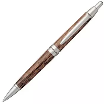Механический карандаш Mitsubishi Pencil Pure Malt 0,5 с деревянной ручкой темно-коричневого цвета M51025.22