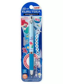 Механический карандаш Mitsubishi Pencil uni Kurutoga x Disney Ариэль AR 0,5 мм M5856DS1P.AR