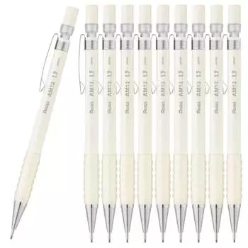 Механический карандаш Pentel AMAIN Sharp 1,3 мм, белый, 10 шт. AM13-W(10)