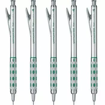 Механический карандаш Pentel Graph Gear 1000 5 шт. PG1014 0,4 мм