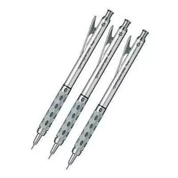 Механический карандаш Pentel Graph Gear 1000 PG1015 Набор из 3 шт. 0,5 мм