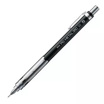 Механический карандаш Pentel PG Metal Black 10 шт. PG-METAL350 0,5 мм PG315-A чёрный