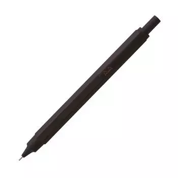 Механический карандаш Rhodia Script с шестигранным стержнем, алюминиевым корпусом, обработка волосяной линией 0,5 мм, черный RHODIA SCRIPT cf9299